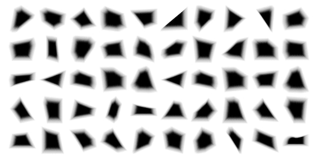 Ensemble de fond abstrait demi-teinte hexagonale 50