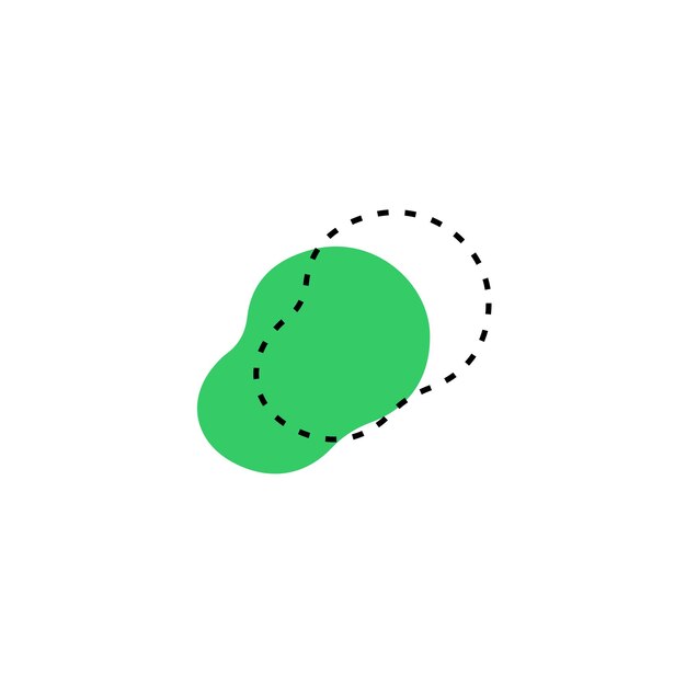 ensemble de gouttelettes d'éléments vectoriels dessinés à la main