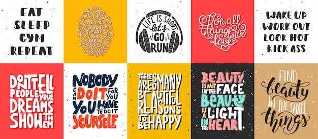 Ensemble de lettres de motivation