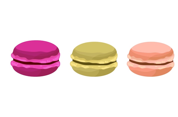 Ensemble de macaron