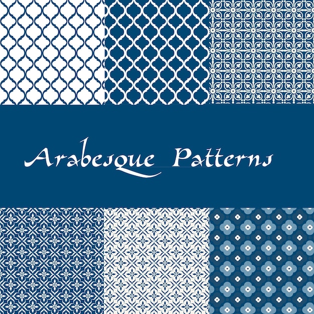 Ensemble de motifs Arabesque