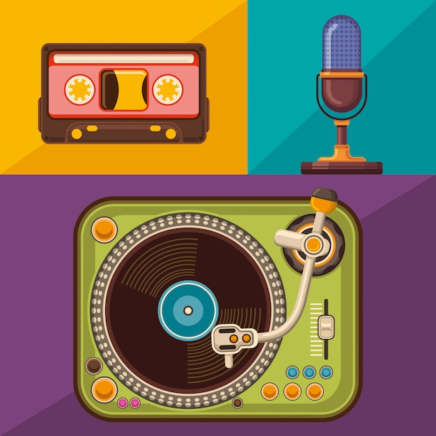 Ensemble d'objets audio