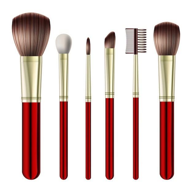 Ensemble de pinceaux de maquillage