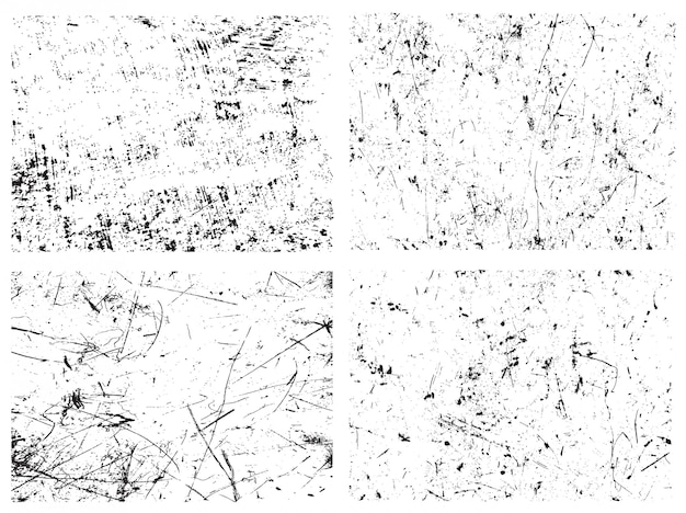Ensemble de textures grunge