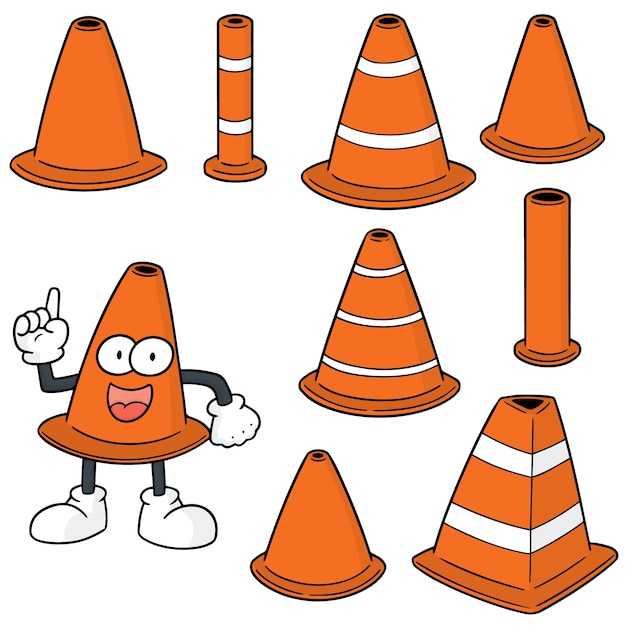 ensemble de vecteurs de cône de signalisation