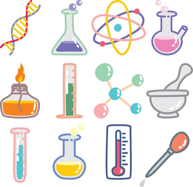 Ensemble vectoriel de chimie