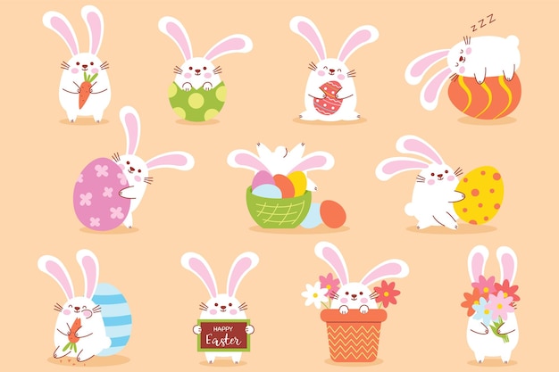 L'ensemble vectoriel des lapins de Pâques
