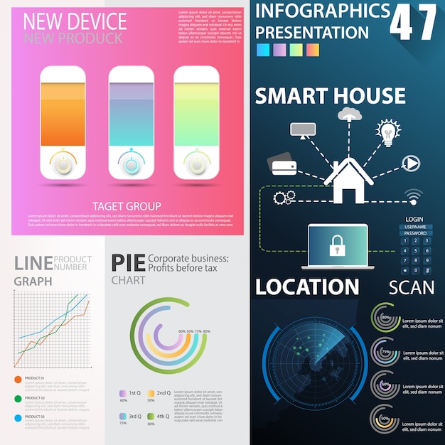 Ensembles De Modèles D'éléments De Données D'infographie Métier