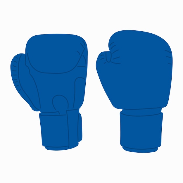 Entraînement De Combat Et De Boxe Combat Porter Des Gants