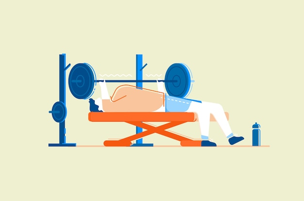 Entraînements de gym