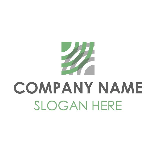 Entreprise De Logo Et Espace De Slogan