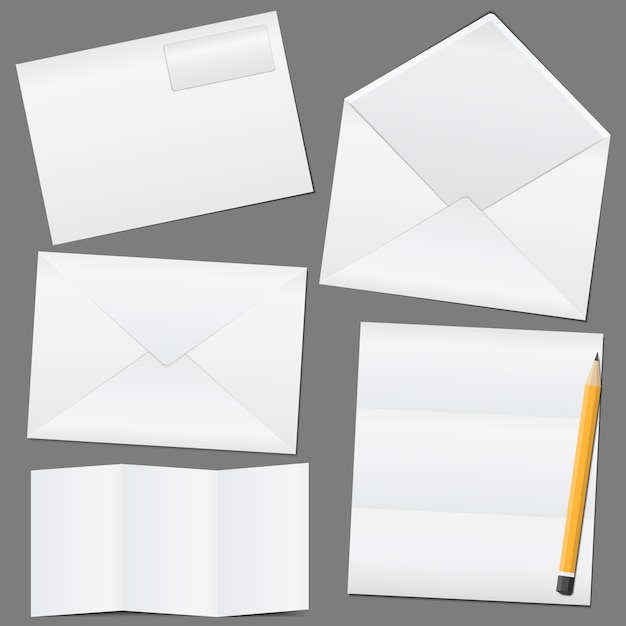 Enveloppes et papier
