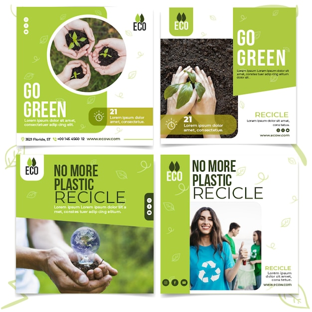 Environnement Instagram posts