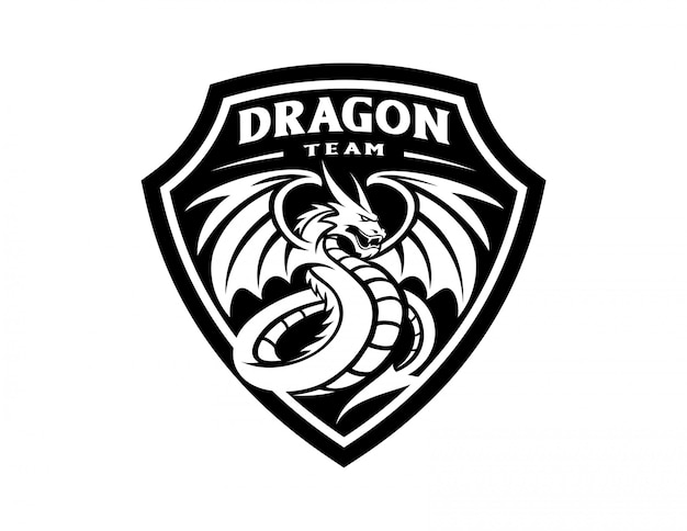 Vecteur Équipe dragon