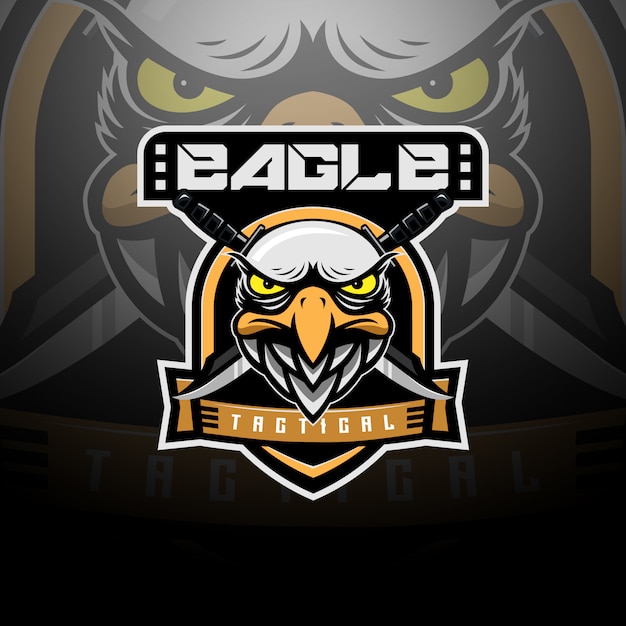 Équipe Du Logo Tactique Eagle Head