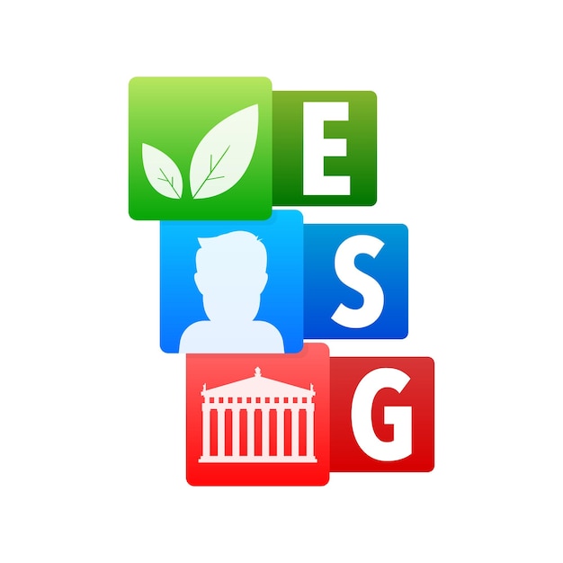 Esg Environnement Social Et Gouvernance D'entreprise Stratégie D'investissement Socialement Responsable