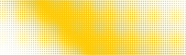 Espace de copie à motif de demi-ton jaune