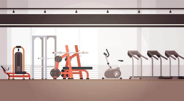 Espace d&#39;entraînement intérieur pour salle de sport