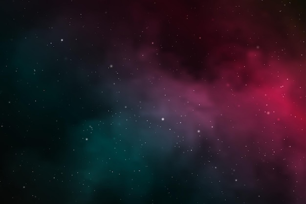 l'espace rouge sombre du ciel nocturne