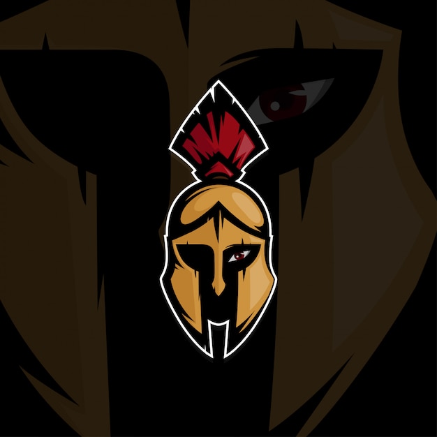 Esport Gamer Logo Sparta