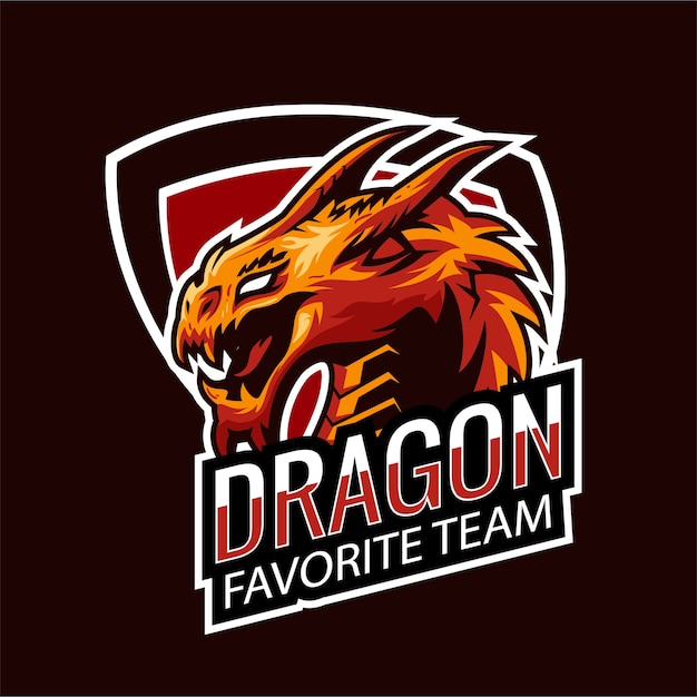 Esports Logo Jeu De Dragon