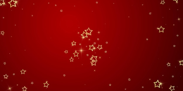 Esprit de Noël Étoiles filantes éparses