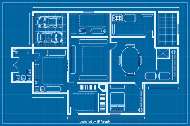 Esquisse d'un plan de maison