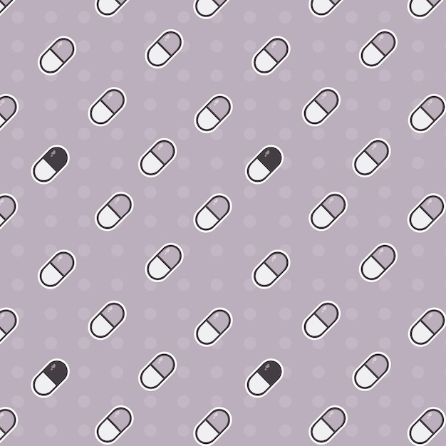 C'est un mignon modèle de capsule de kawaii.