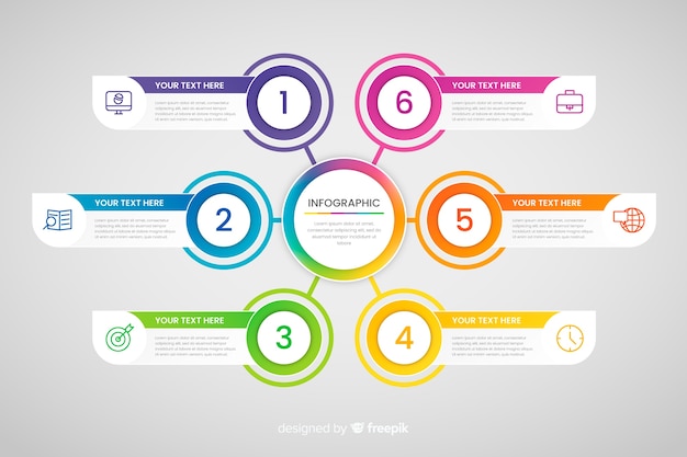 Étapes D'affaires Infographiques