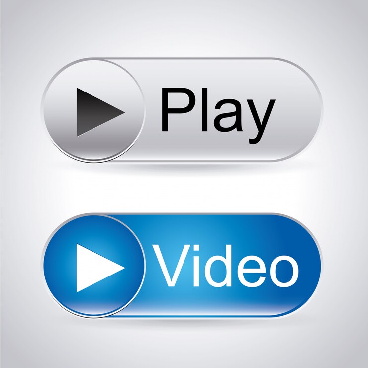 Vecteur étiquettes vidéo