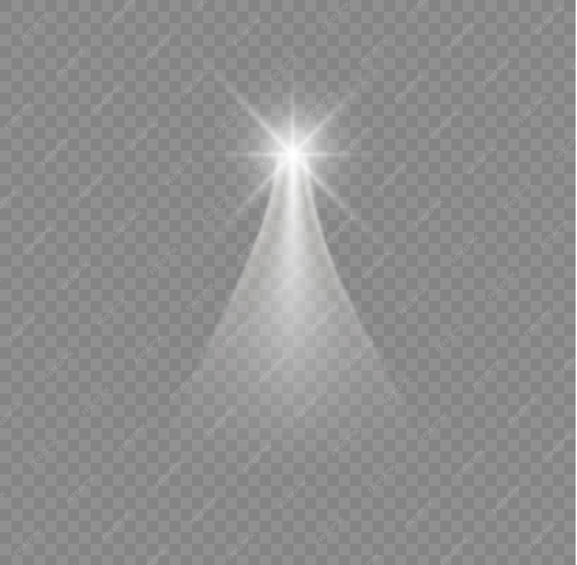 Étoile De Noël Avec Projecteur Effet De Lumière Spécial étincelant
