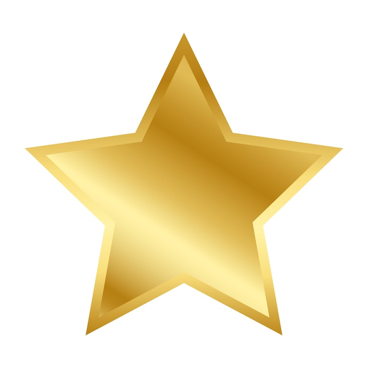 Vecteur étoile d&#39;or