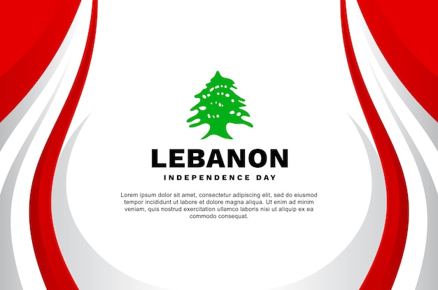 Événement De Fond De La Fête De L'indépendance Du Liban