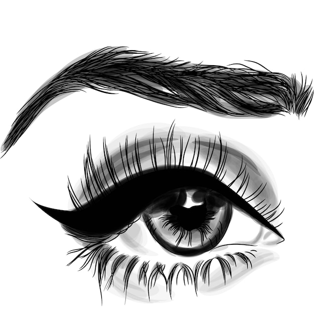 Eye-liner épais