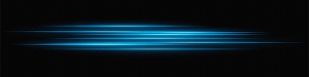Les faisceaux de lumière cyan forment un flux numérique rapide mettant l'accent sur le mouvement des données et l'interaction futuriste dans la conception de l'interface
