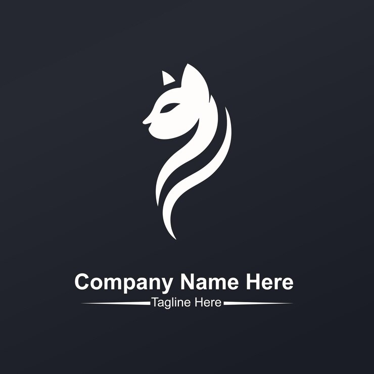 Vecteur faites le logo de l'animal ici