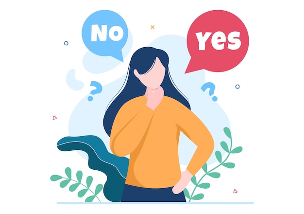 Faites votre choix ou choisissez la bonne illustration de la route du succès
