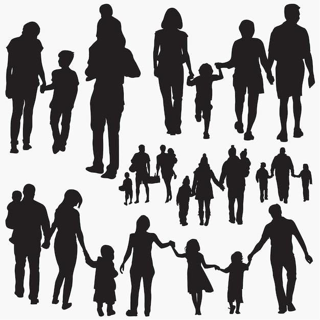 Famille 5 Silhouettes