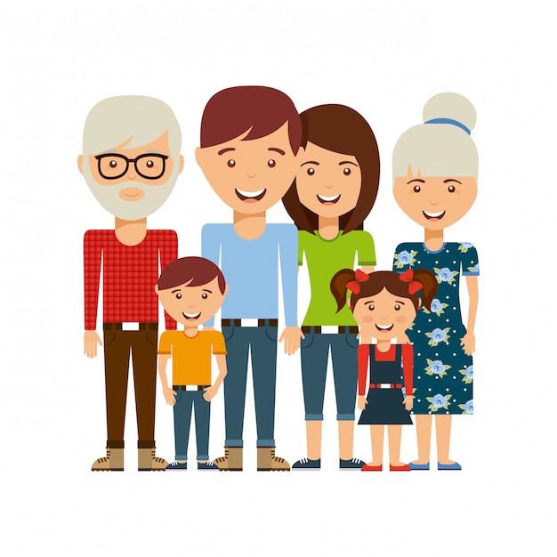 famille heureuse
