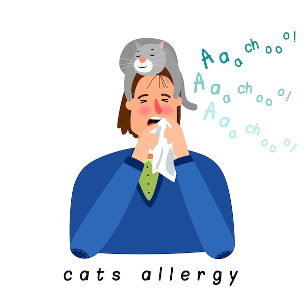 Femme Allergie Chat