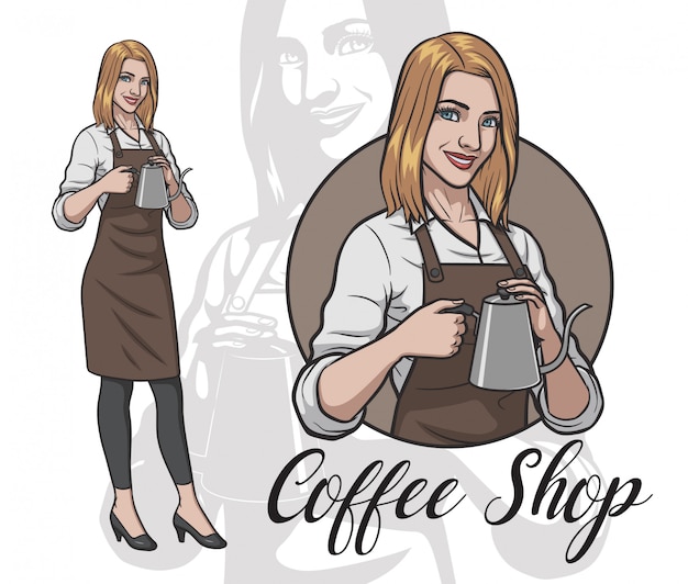 Une Femme Barista