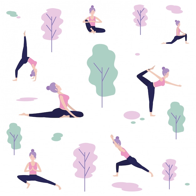 Femme Et Yoga