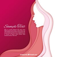Femmes silhouette template