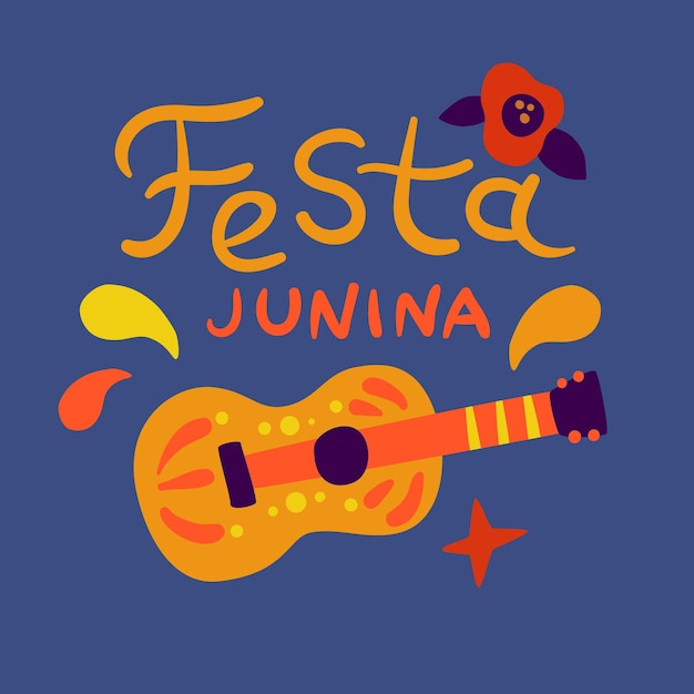 Festa junina festival Musique vacances paysannes traditionnelles