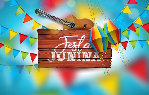 Vecteur festa junina illustration