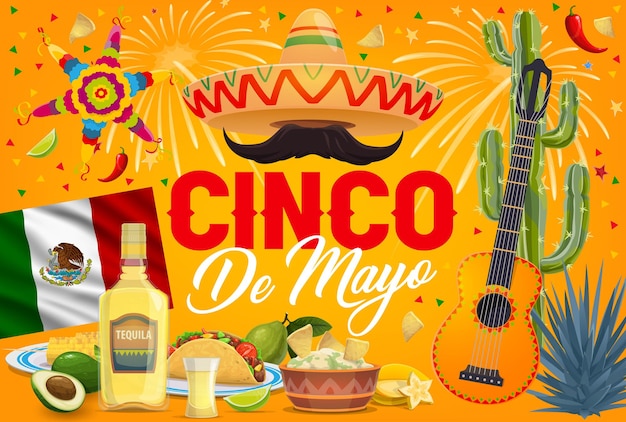 Fête De Fête Mexicaine Cinco De Mayo