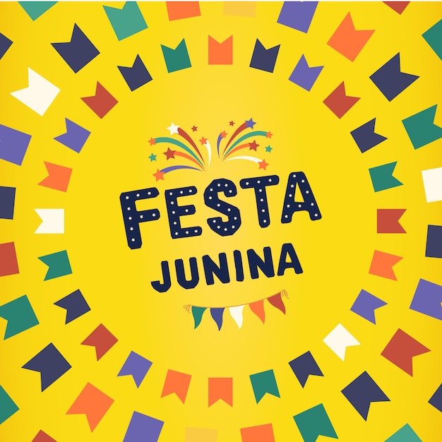 Fête traditionnelle brésilienne Festa Junina.