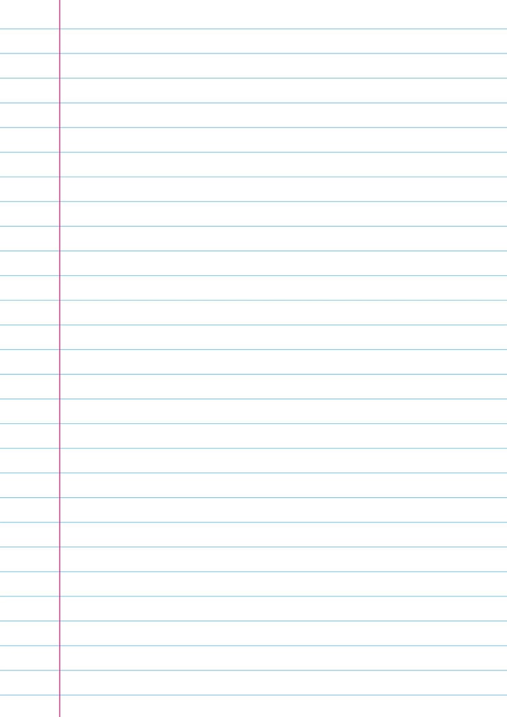 Vecteur feuille de papier avec des lignes