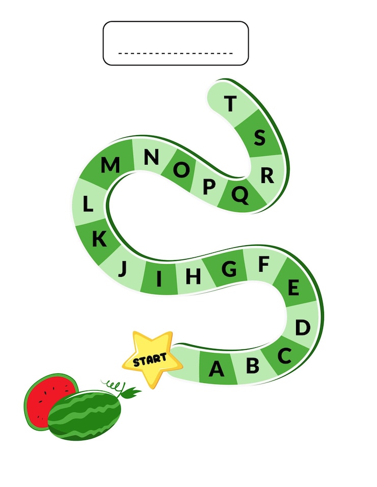 Vecteur feuille de travail sur les fruits pastèque