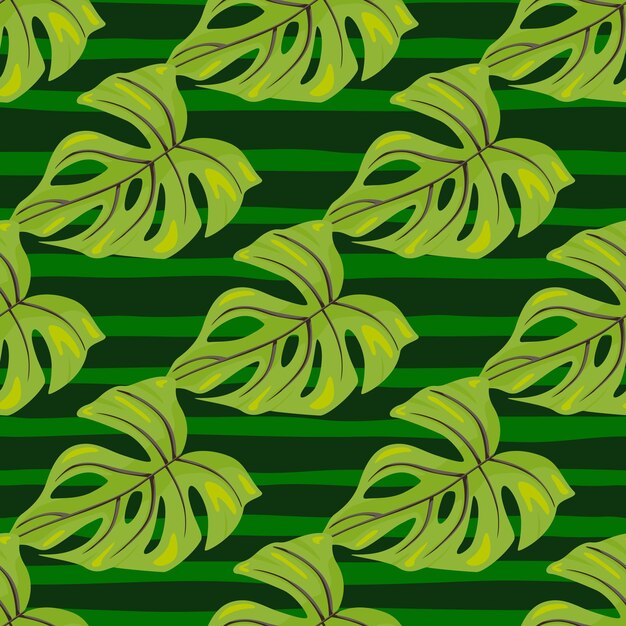 Feuilles De Palmier Tropical Décoratif Modèle Sans Couture Fond D'écran Sans Couture De Feuille De Jungle Texture Botanique Exotique Fond Floral